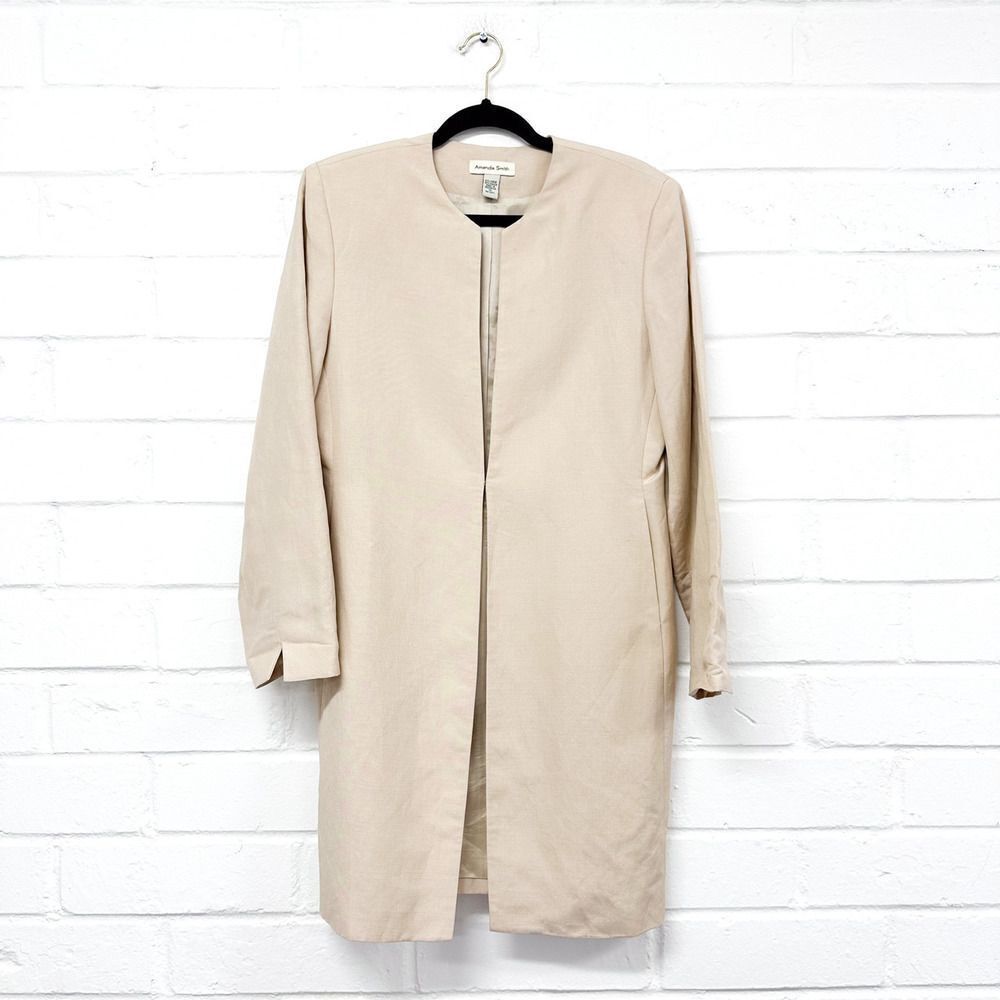 Amanda Smith Linen Blend Jacket vintage